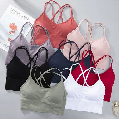 Damen yoga sport cross - bh, back