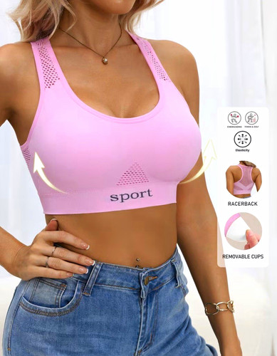 Damen sport rosa - rosa, racerback